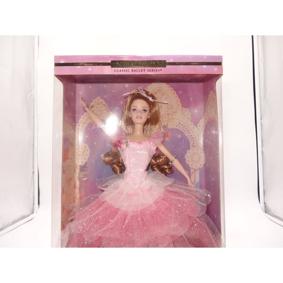 Barbie Collector Classic Ballet Series Flower Ballerina Doll Nutcracker Edition - Picture 4 of 13